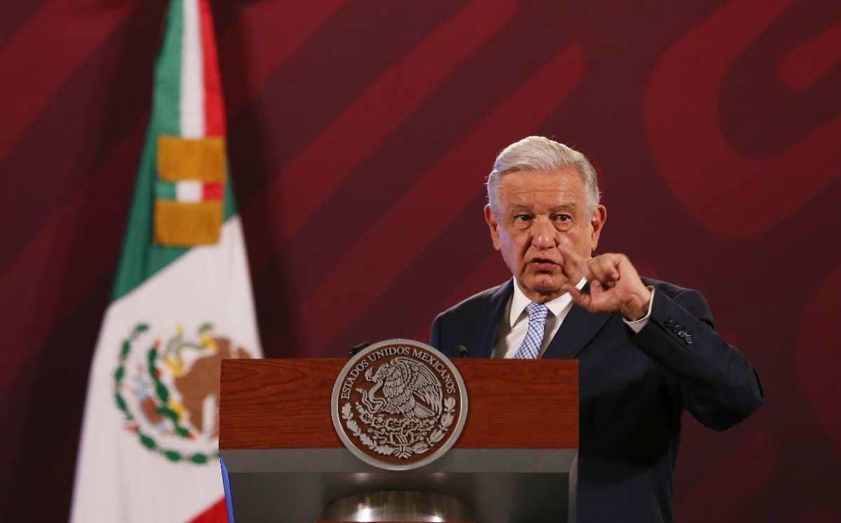 Conferencia del presidente López Obrador el 11 de mayo en Palacio Nacional. | Octavio Hoyos