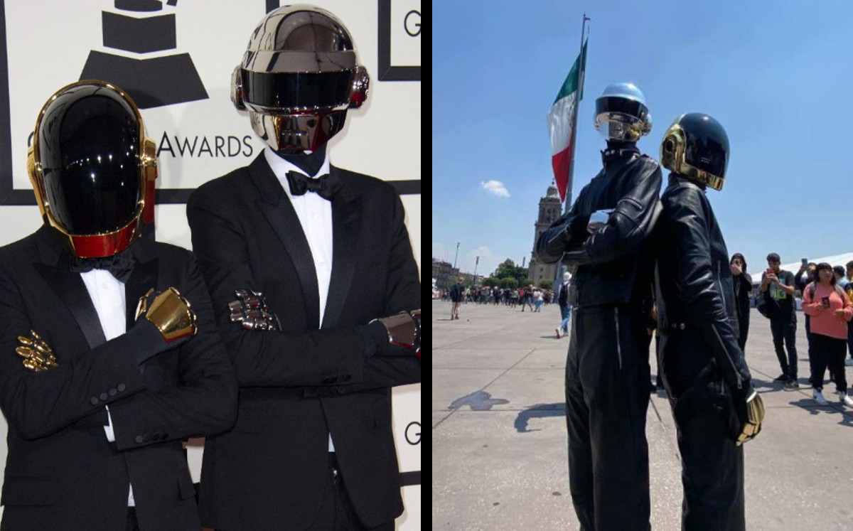 Daft Punk en el Zócalo de la Ciudad de México | ESPECIAL