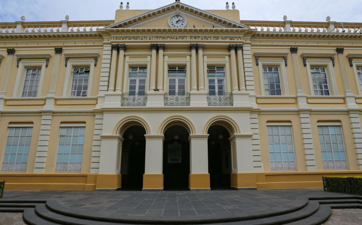 Edificio de la rectoría de la UAEMex (Especial)