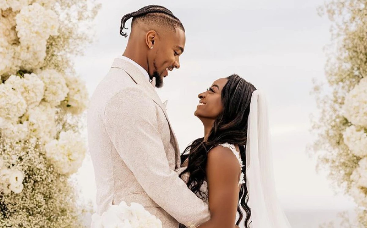 Simone Biles tiene lujosa segunda boda en México | ESPECIAL