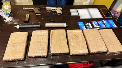 Tres colombianos son detenidos por venta de droga en la CdMx