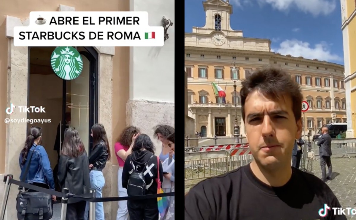 Abren primer Starbucks en Roma. | ESPECIAL