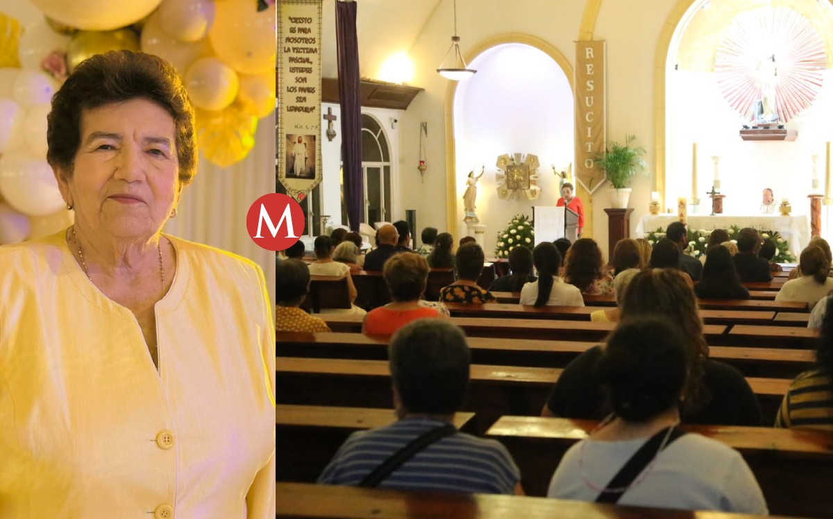 Celebran misa para orar por Magdalena Peraza, ex alcaldesa de Tampico. (Yazmín Sánchez)