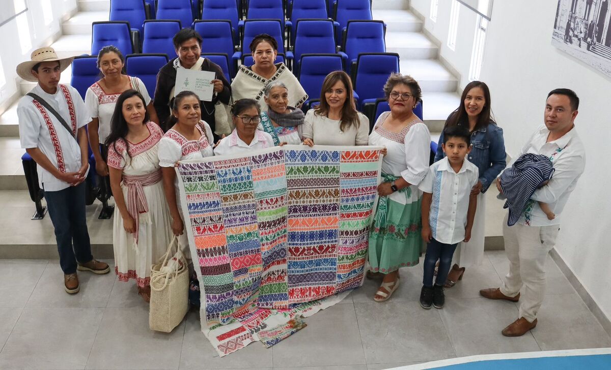 La diputada resaltó que los textiles representan una de las expresiones artísticas y culturales más importantes (Cortesía)