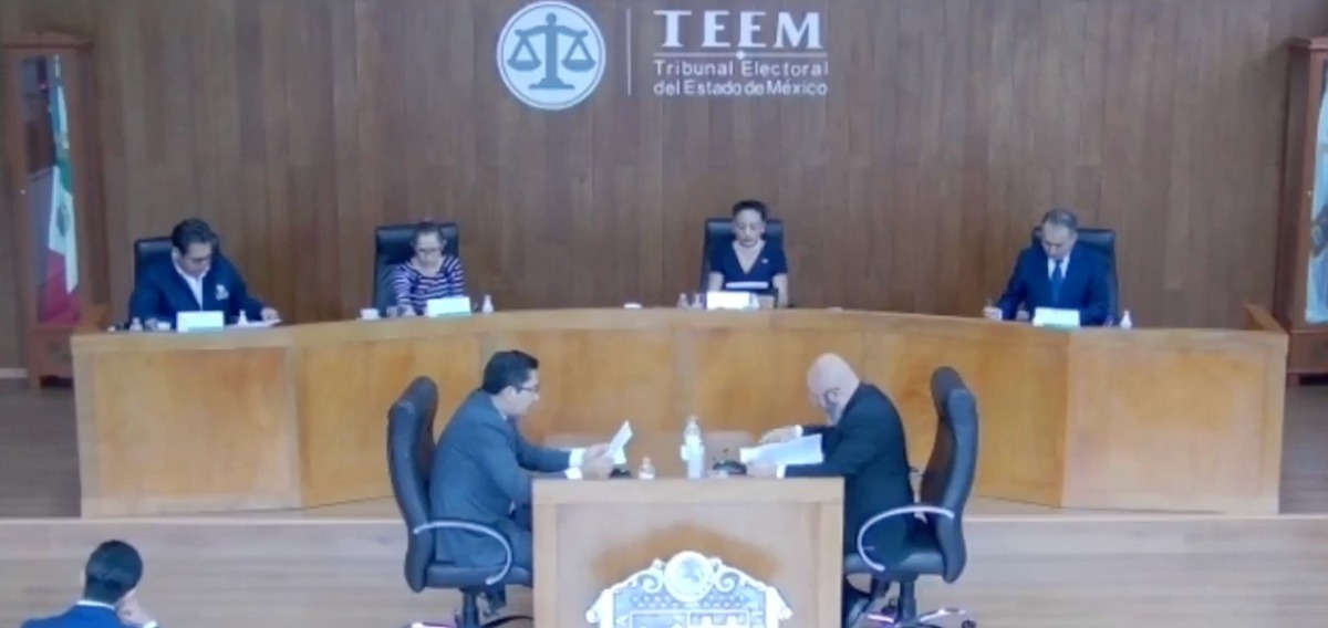 Rechaza TEEM acto anticipado de campaña registro de Delfina Gómez