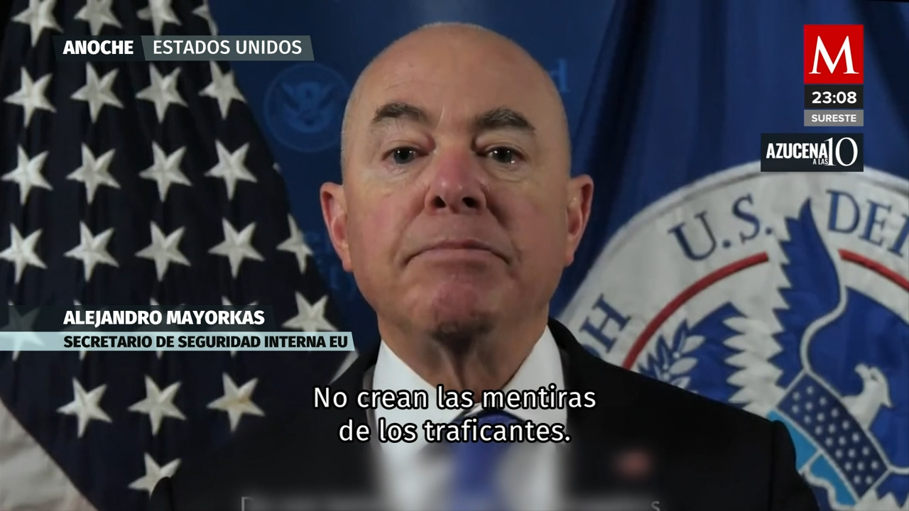 Alejandro Mayorkas anuncia un endurecimiento de medidas en contra de la migración