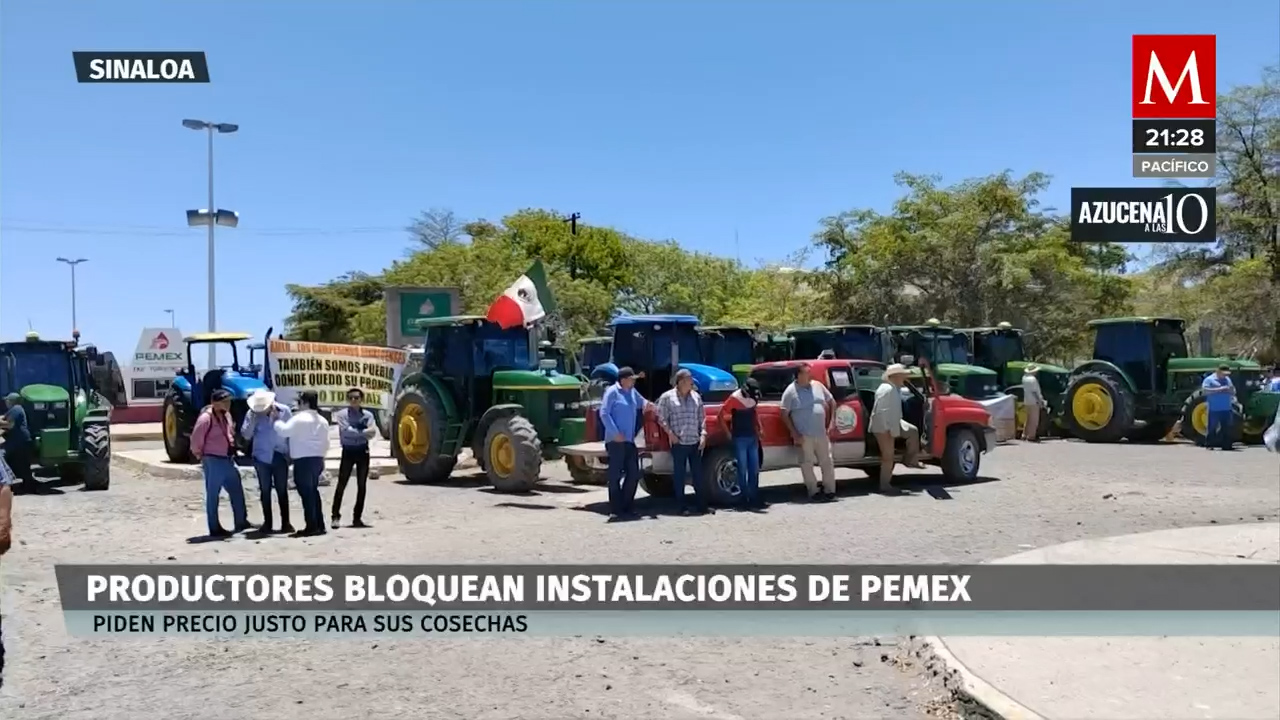 La FGR investiga a lideres agricultores que encabezan los bloqueos en PEMEX