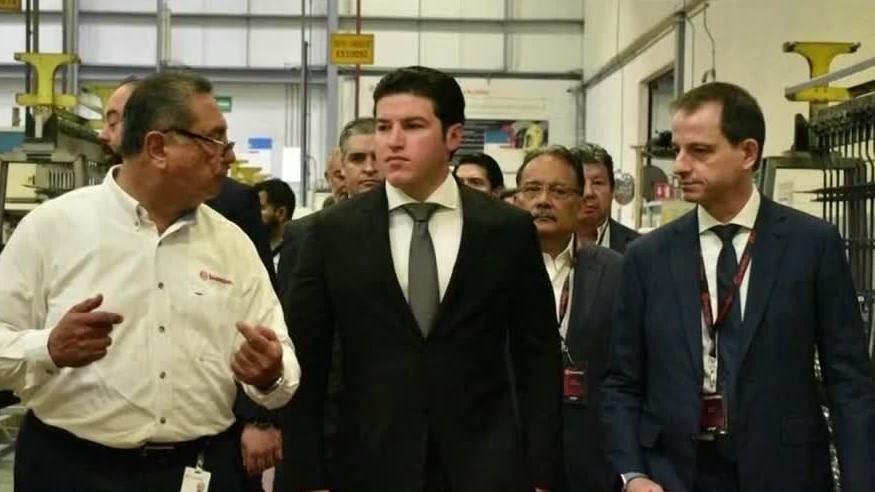 El gobernador de Nuevo León, Samuel García anunció una fuerte inversión de Brembo en la identidad