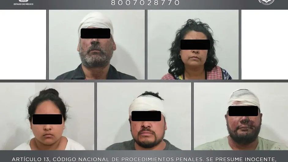 Son vinculados a proceso cinco presuntos agresores de elementos de la FGJEM en Coatepec, Edomex