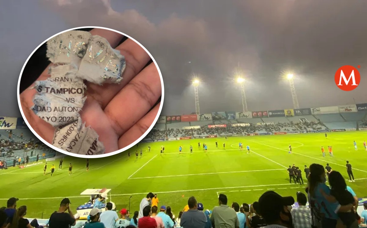 Así puedes entrar al estadio con tus boletos mojados.