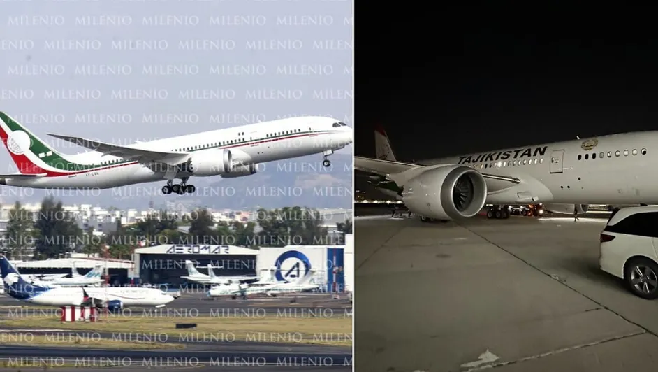 Avión presidencial despega de Estados Unidos para ser entregado a Tayikistán