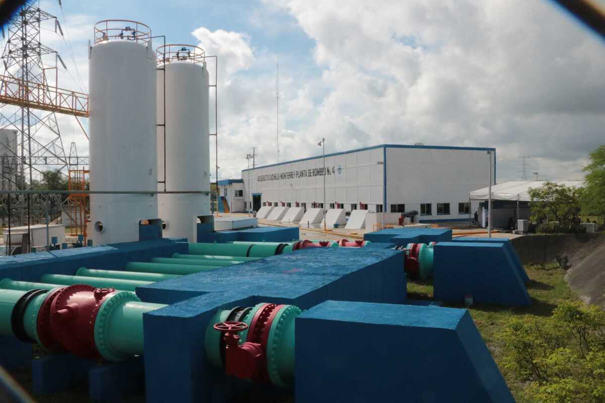 La planta de bombeo ya opera con normalidad | Leonel Rocha