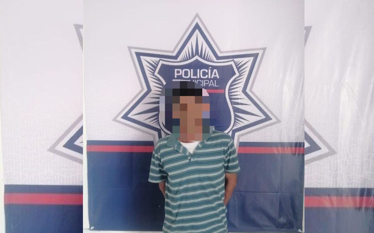 Arrestaron a quien se identificó como Héctor “N”, de 53 años. (Especial)