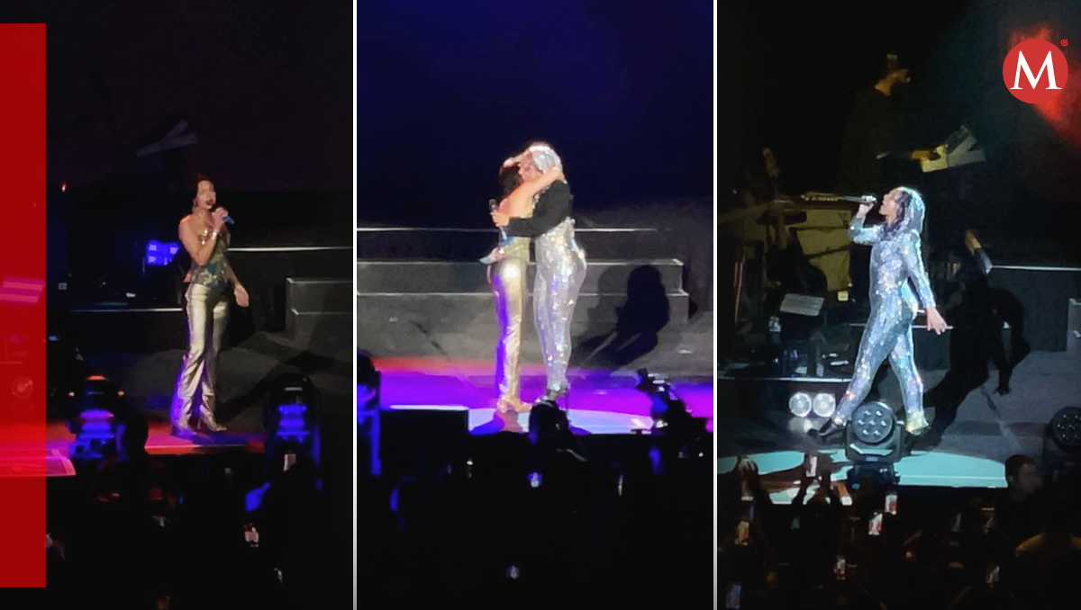 El concierto duró casi dos horas y Ángela Aguilar fue la invitada especial de la cantante. Uriel Reyna
