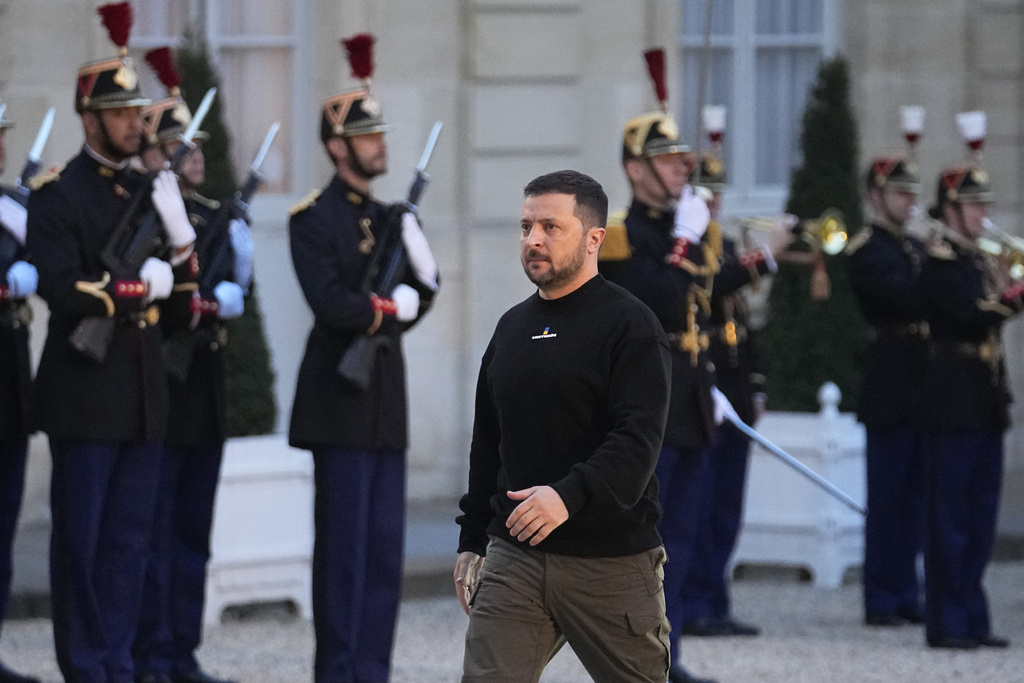 El presidente de Ucrania, Volodymyr Zelenskyy, | AP