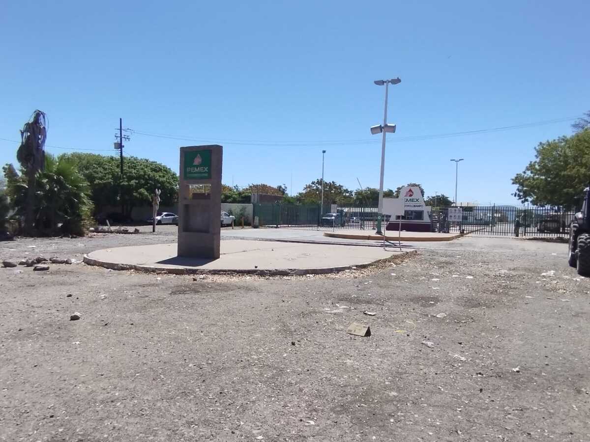 Estación de Pemex en Sinaloa. (Especial)