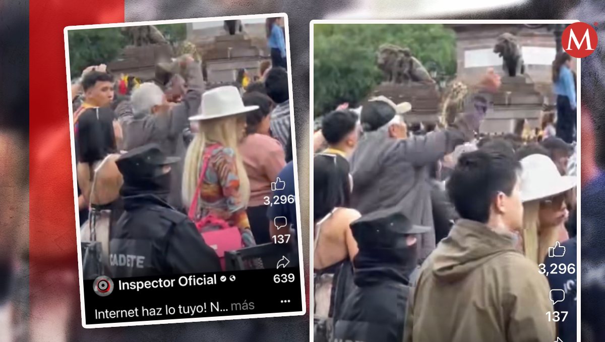 El grupo Inspector señaló que le tiene una sorpresa al señor. Foto: Especial