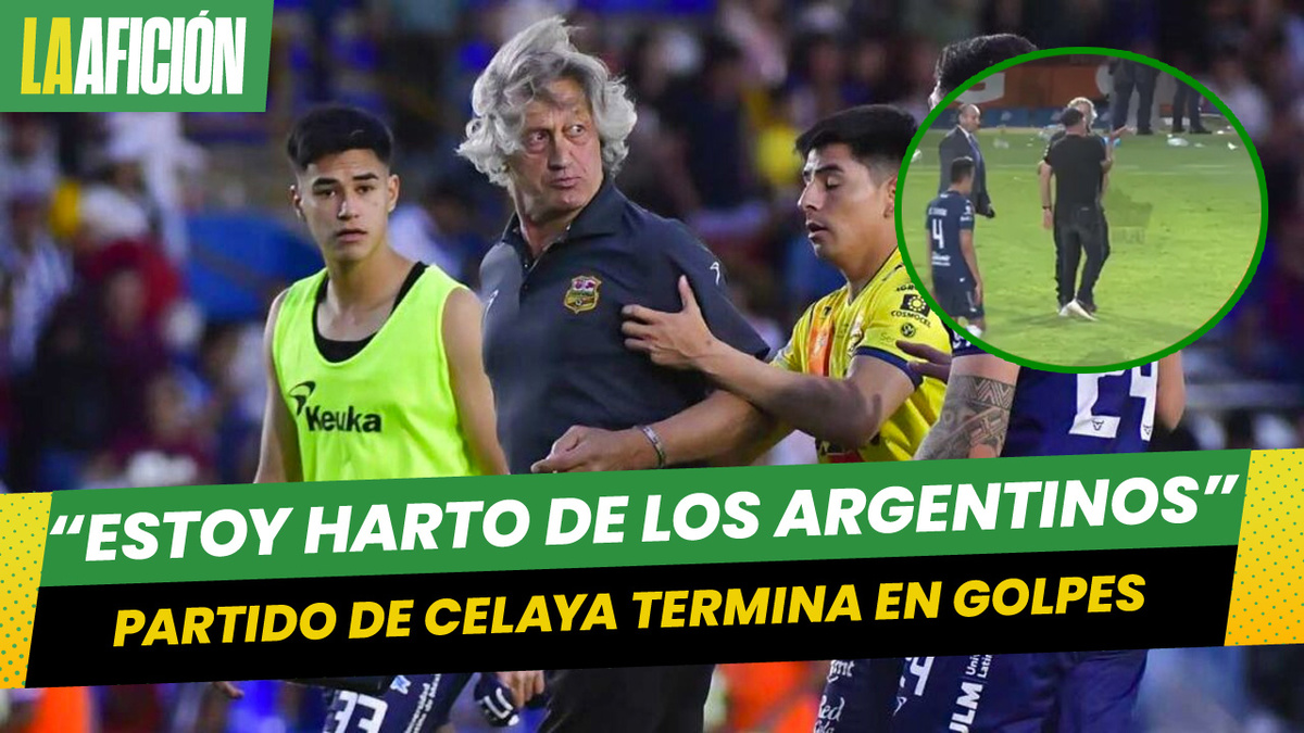 Paco Ramírez cacheteó a Norberto Scoponi tras derrota de Celaya