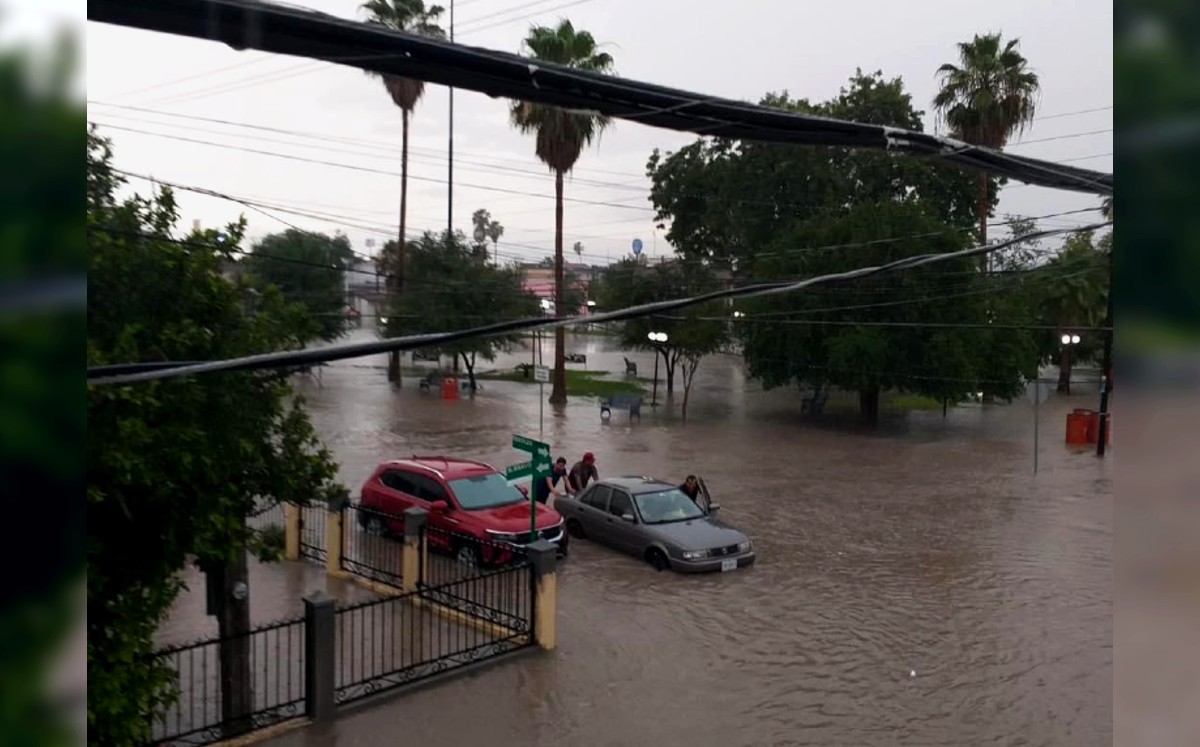 Se reportan lluvias fuertes en los municipios de Sabinas Hidalgo y Salinas Victoria.  | Especial