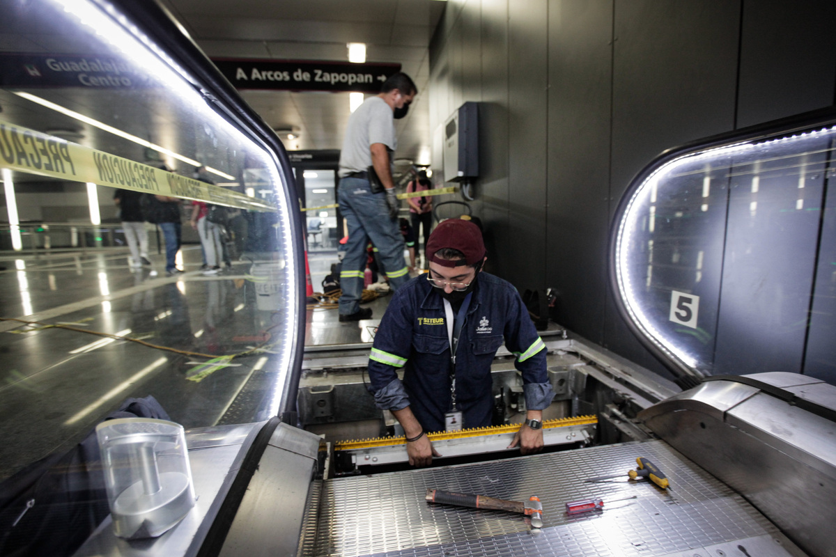 Restablece el Siteur escaleras eléctricas y elevadores en Línea 3 de Mi Tren. (Cortesía)