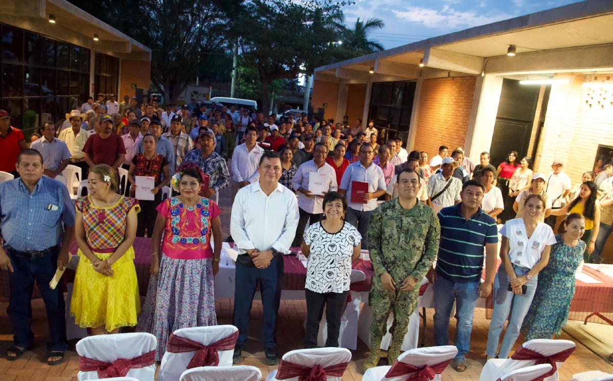 Sedatu invierte 130 mdp en 26 obras en el Istmo de Tehuantepec. | Especial