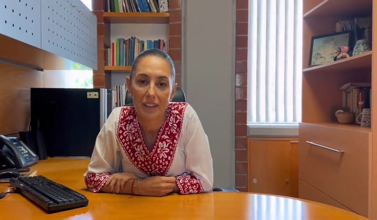 Sheinbaum felicita a los profesores por el Día del Maestro | Captura