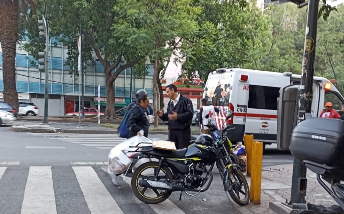 El accidente ocurrió en la colonia Polanco, en CdMx. | Enrique Luna