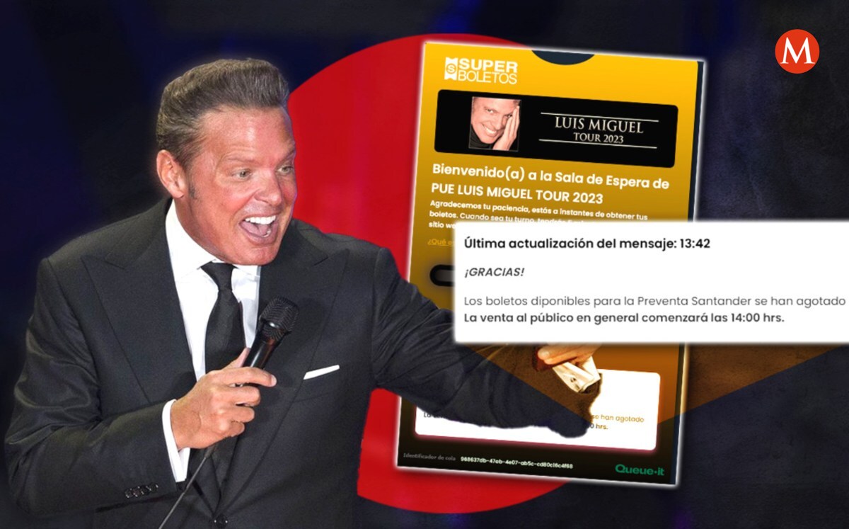 Concierto Luis Miguel en Puebla: adelantan venta general | Diseño Milenio