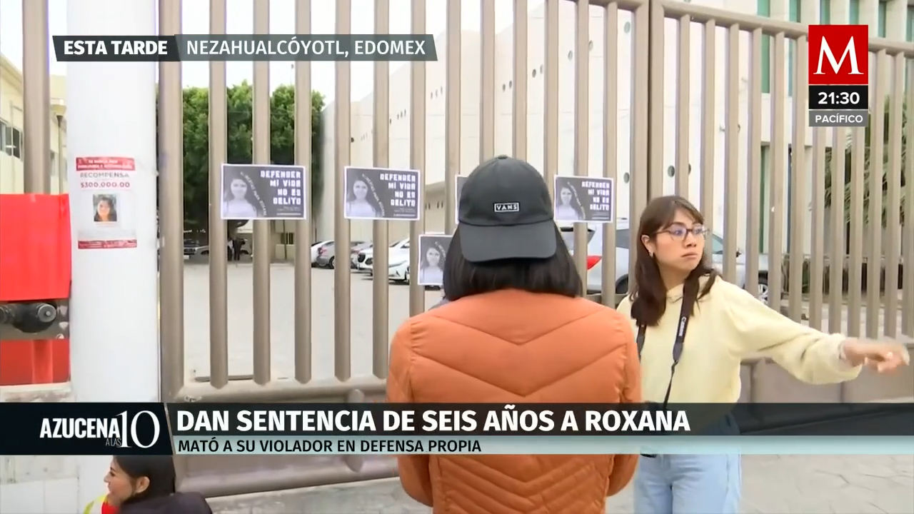 Es condenada a 6 años Roxana Ruiz después de asesinar a su violador