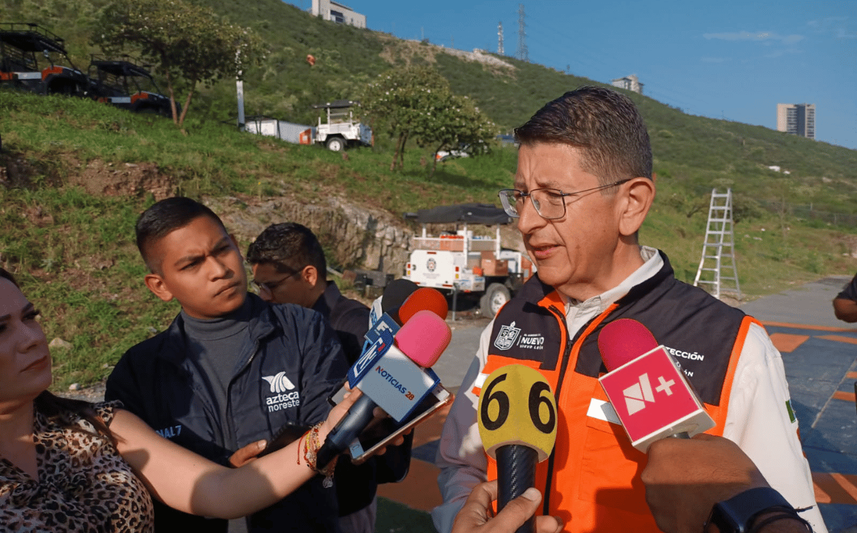 Erik Cavazos Cavazos, director de Protección Civil Nuevo León | Erik Solheim Rocha