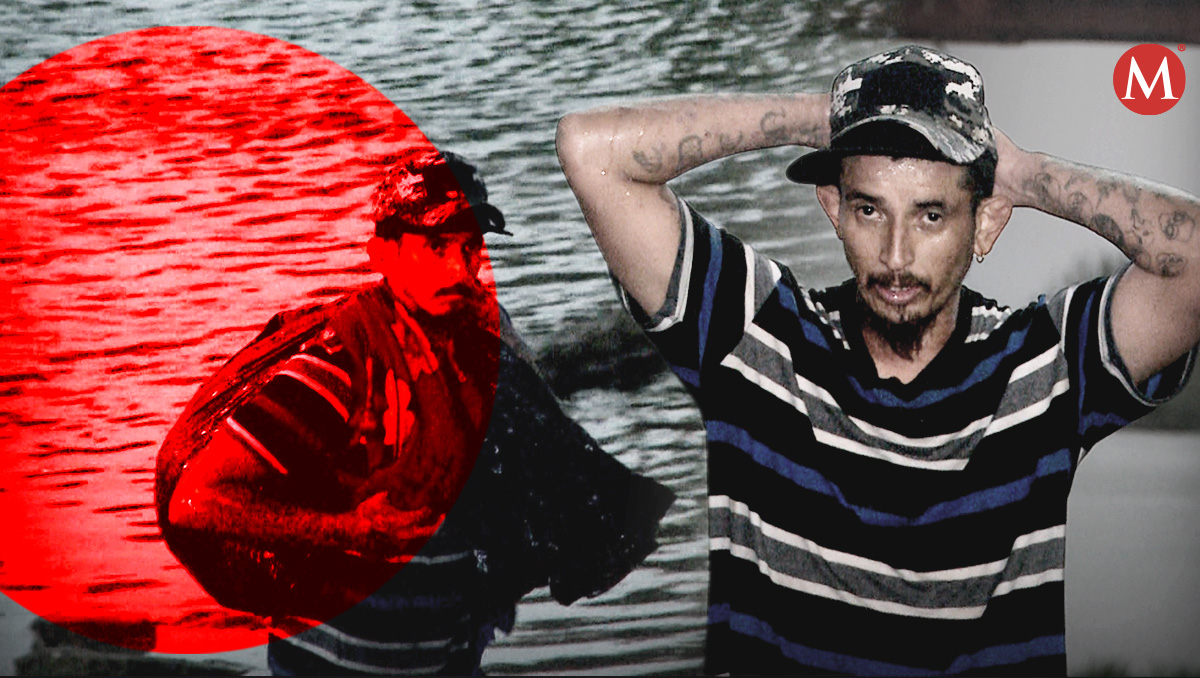 José Luis Delgado, 'El ángel del río',  tiene 37 años de edad y desde los 14 aprendió a nadar. (Sandra Gómez)