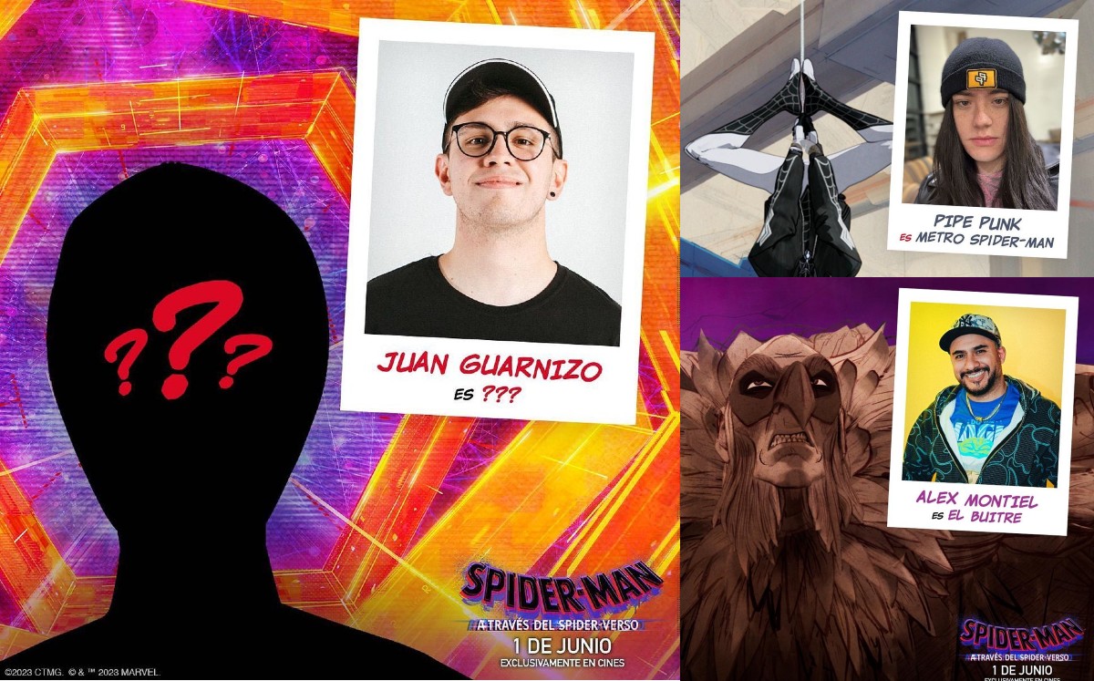 Juan Guarnizo y El Escorpión Dorado en Spider-Man