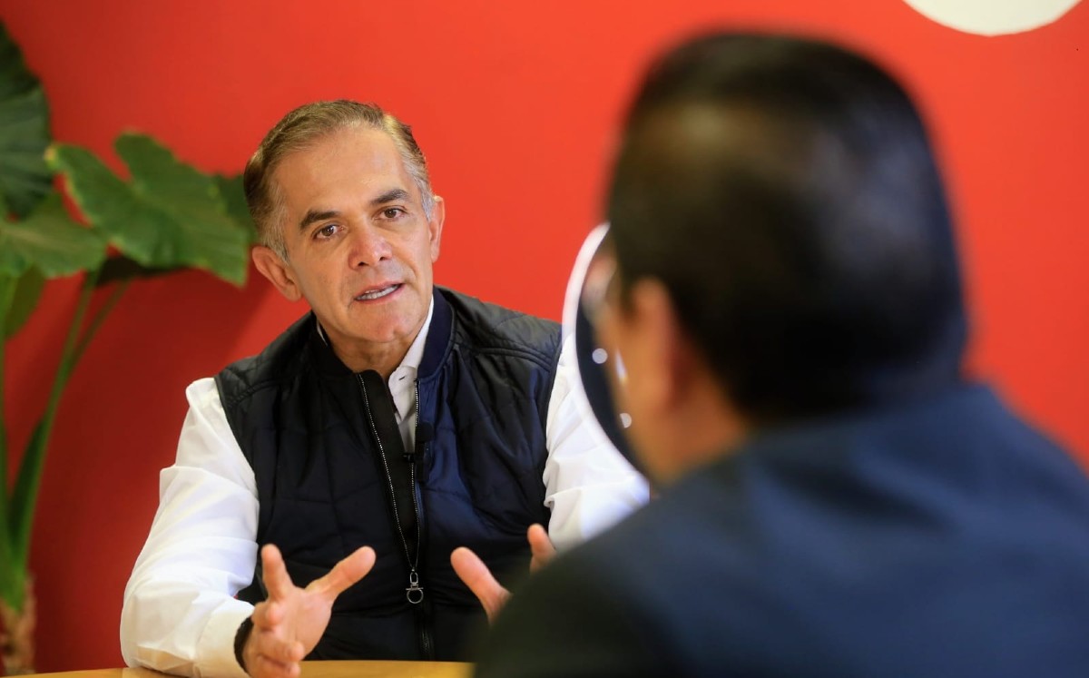 Miguel Ángel Mancera: "A la caballada no la veo flaca, sino dormida". | Iván Carmona