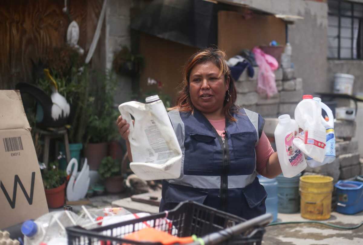 En los últimos 20 años, el reciclaje de envases y empaques en México creció 200%, genera más de 70 mil empleos directos e indirectos. │ Araceli López