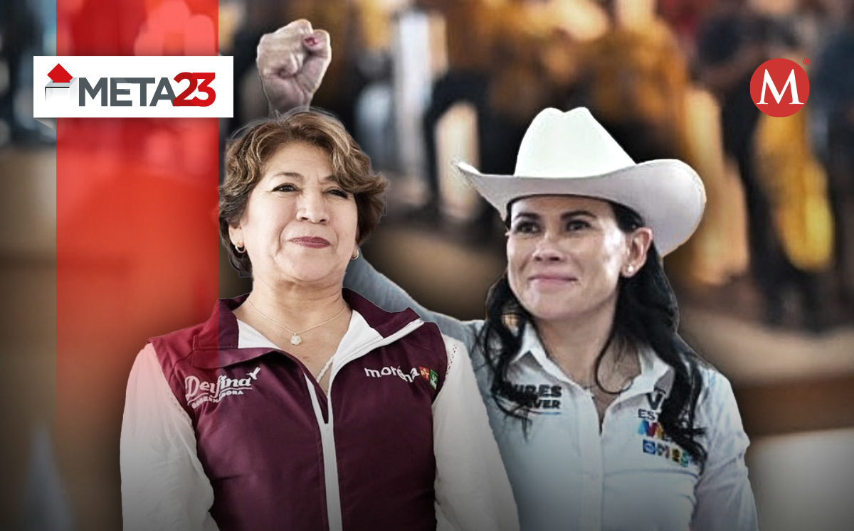 Candidatas por la gubernatura del Estado de México, Delfina Gómez y Alejandra Del Moral (Especial)