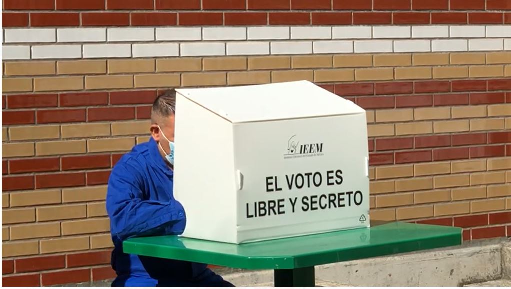 Cerca de  2 mil 645 reos participan en elecciones del Edomex