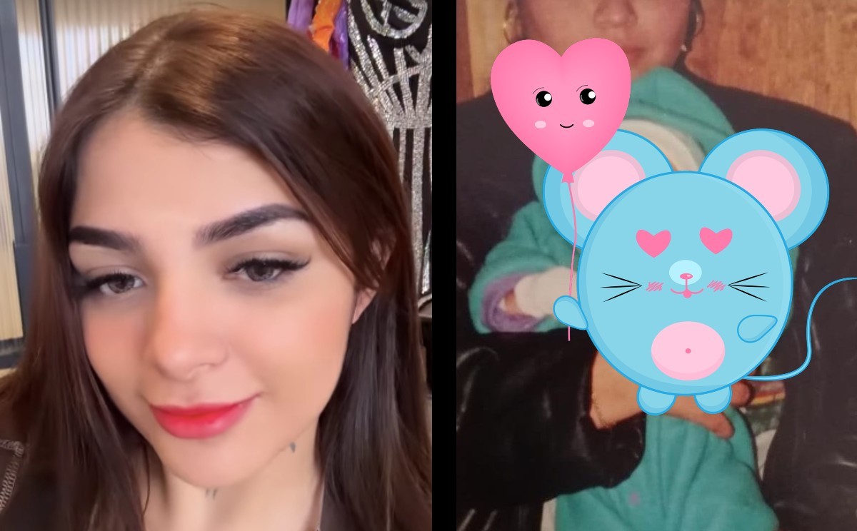 Karely compartió una foto de su infancia. | ESPECIAL