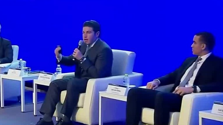 Samuel García sostiene reunión con el ministro de Relaciones Exteriores de Corea, Park Jin