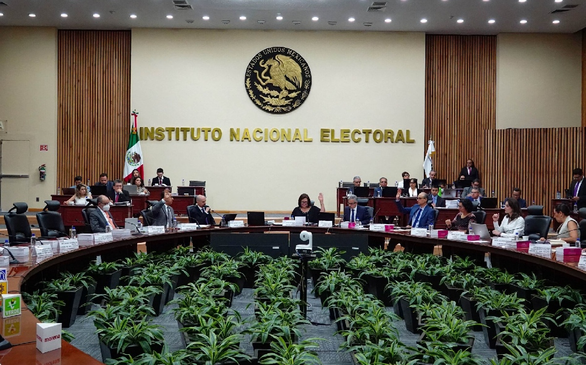 Sesión extraordinaria del Instituto Nacional Electoral. | Cuartoscuro