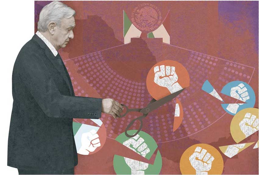 En 2022, AMLO se propuso reformar constitucionalmente al INE. Entonces surgieron el Plan A y Plan B electoral. |Alma Rosa Pacheco