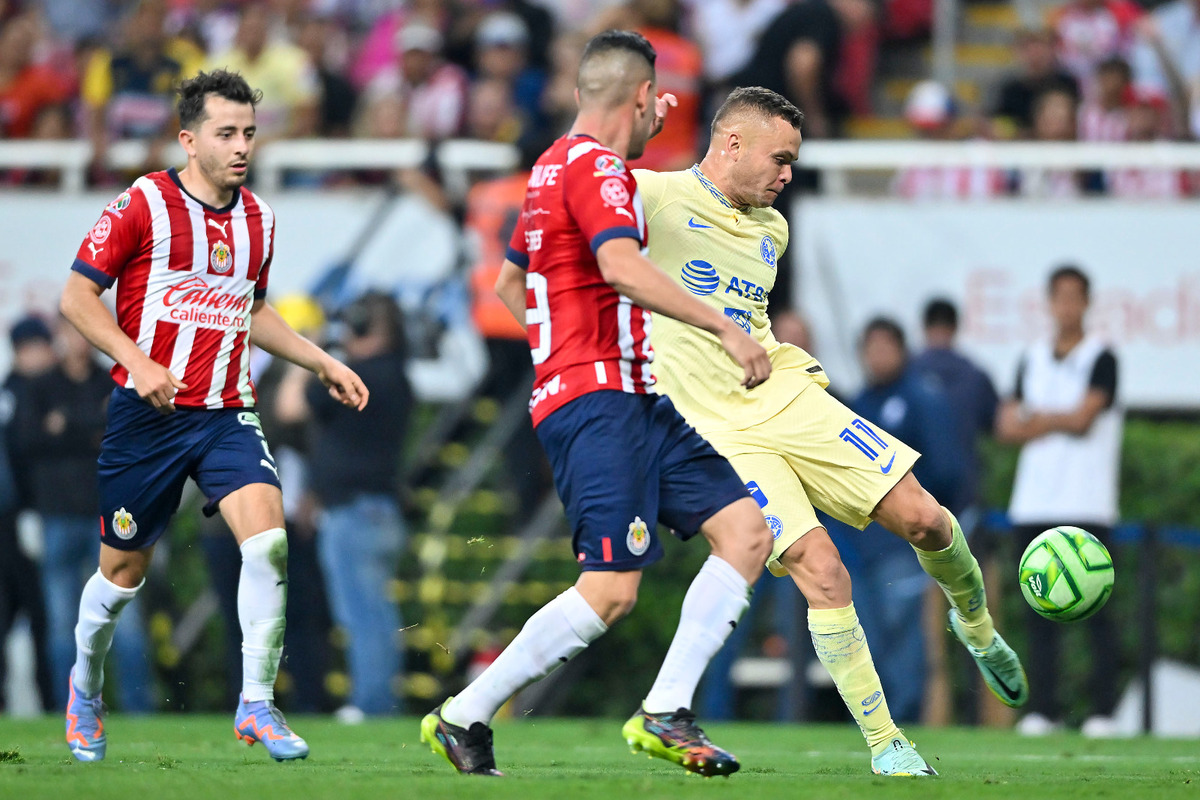 Chivas vs América semifinales de ida en el Estadio Akron 2023 (imago7)