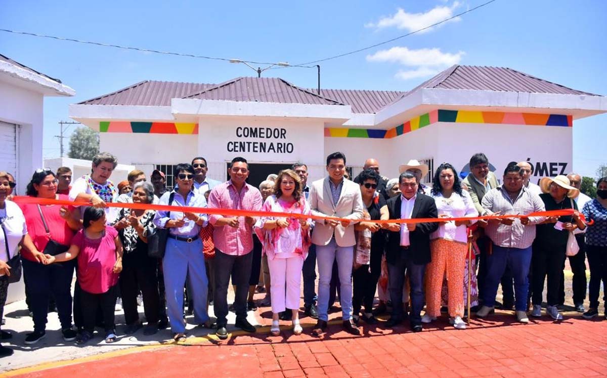 Comedor comunitario Centenario en Gómez Palacio. (Especial)