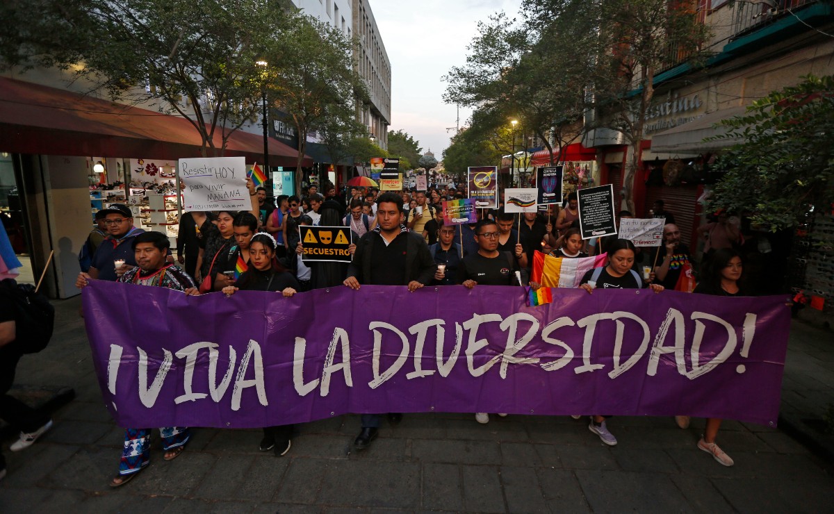 Marcha de la comunidad LGBTQ contra crímenes de odio en Guadalajara (Fernando Carranza)
