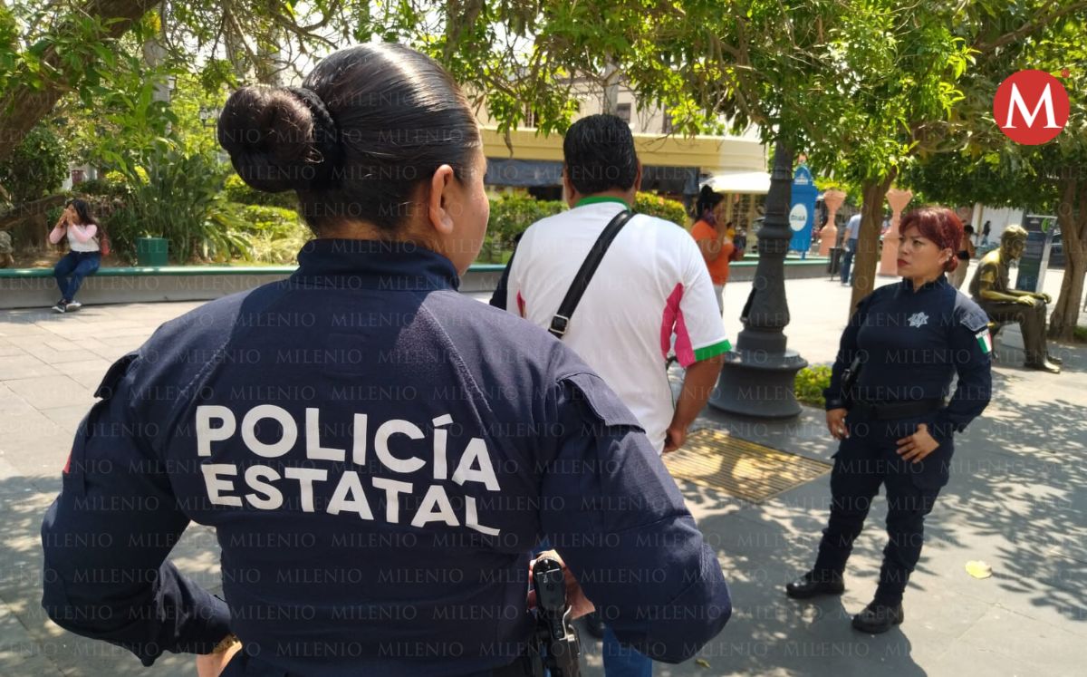 Mujeres en policía de Tamaulipas. (Jesús Alberto García)