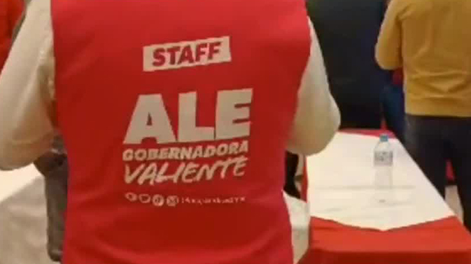 Priistas mexiquenses celebraron la participación de Alejandra del Moral en el debate