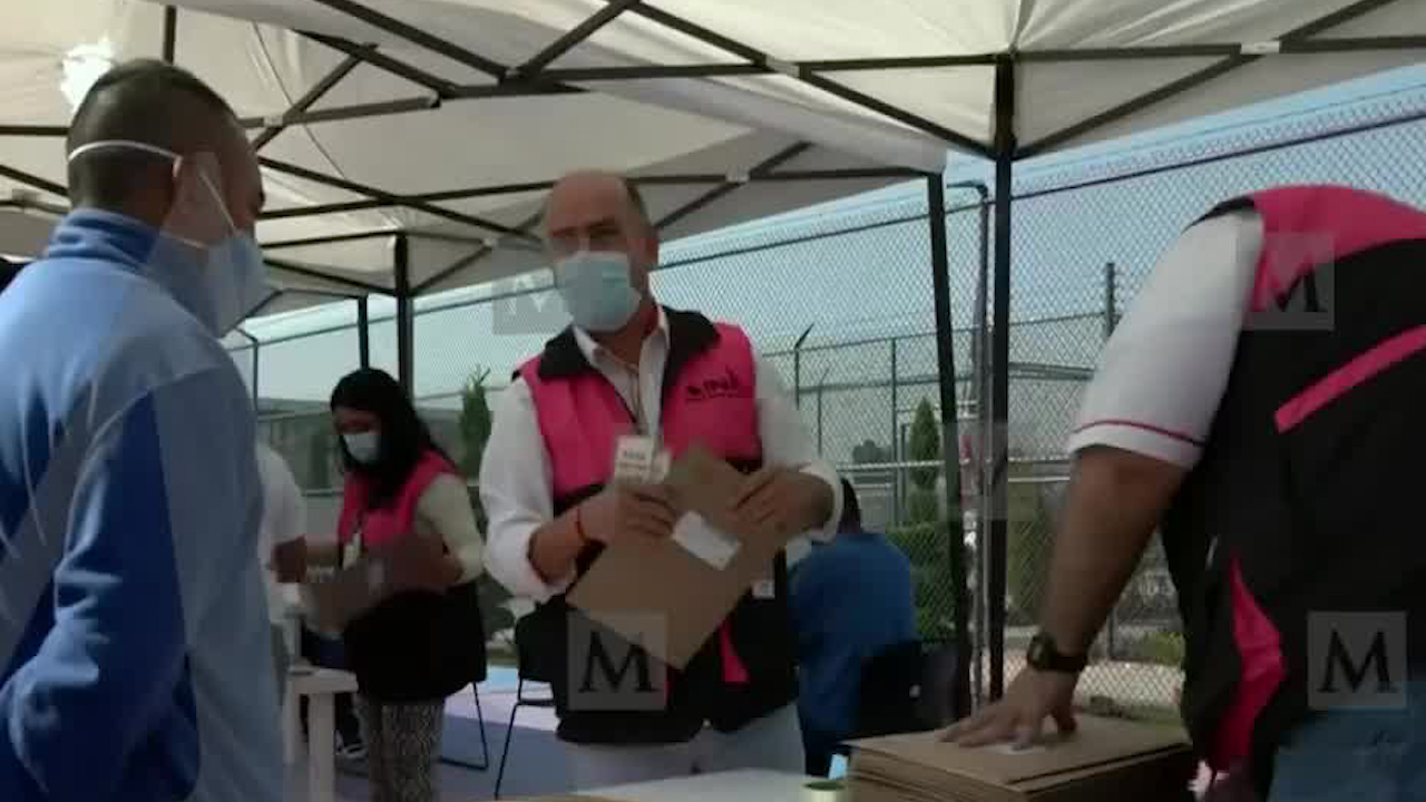 Reclusos en penales de Edomex emiten su voto en jornada electoral
