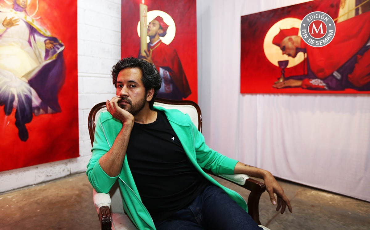 El artista nacido en Chiapas | Foto: Jorge Carballo