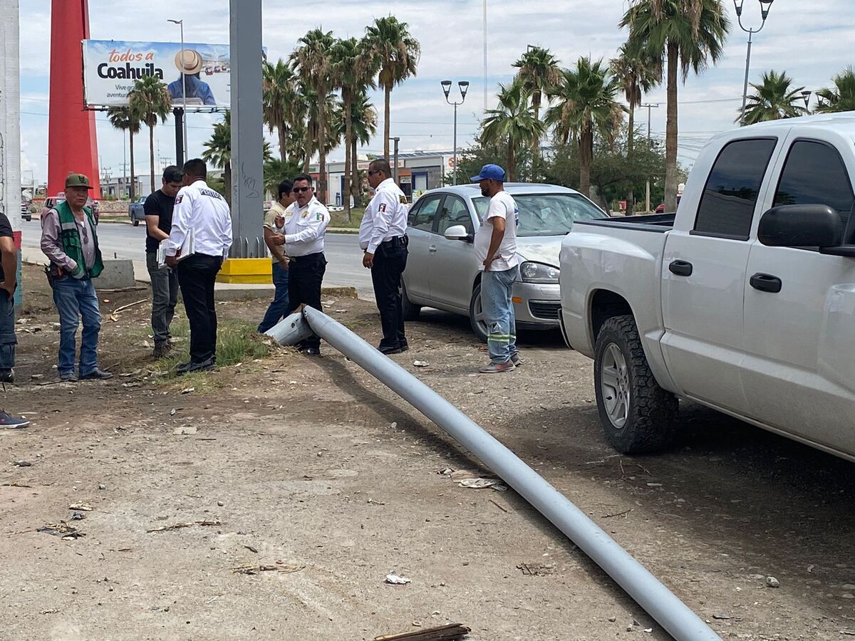 El accidente se registró alrededor de las 11:10 horas. (Especial)