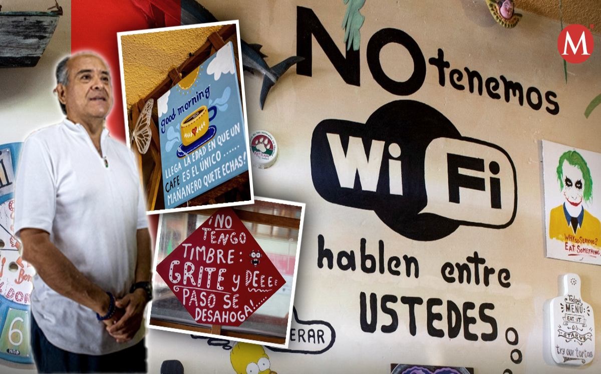 Negocio poblano ofrece frases divertidas a comensales | Andrés Lobato | Diseño Milenio