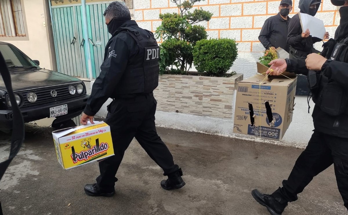 Los policías decomisaron varias aves de corral. | Carlos Tejeda